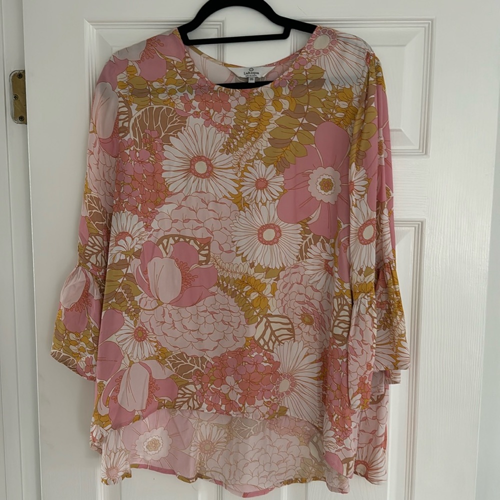 Beautiful LaRoque Original silk top